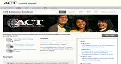 Desktop Screenshot of acteducationsolutions.com